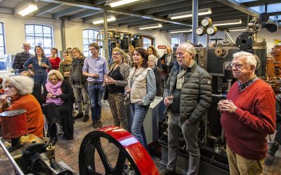 Buurtborrel in het Noordelijk Scheepvaartmuseum