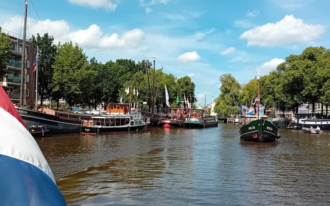 Historische vloot in Groningen