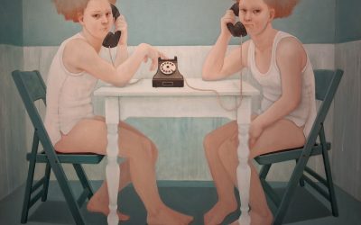 Joyce Eijkhout en Hans Endendijk in Galerie Peter ter Braak