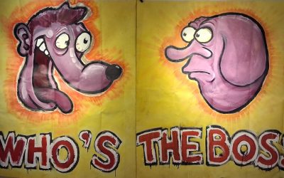 Michiel Hoving bij galerie Peter ter Braak: ‘De avonturen van varkentje Kkkunst…’