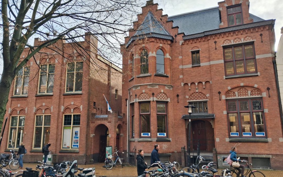 Thea Rolvers van het WIJ-team bij de 4e Buurtinloop op 20.02.2026